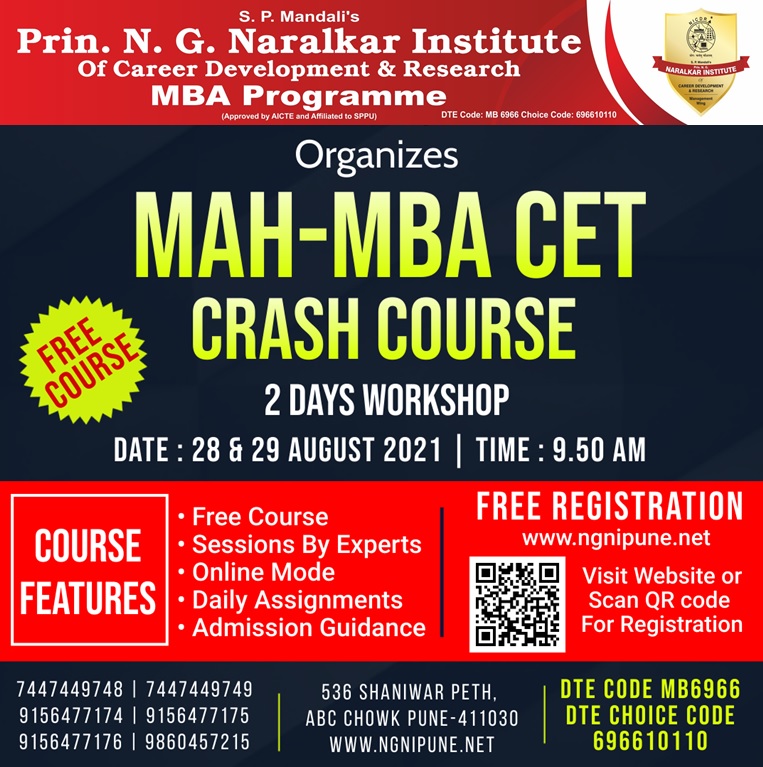 Free Registration-MBA CET Crash Course